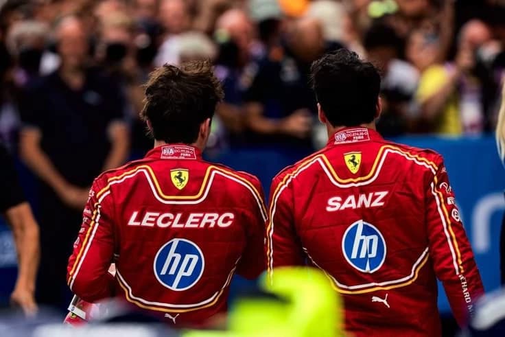 Charles Leclerc and Carlos sainz thumbnail