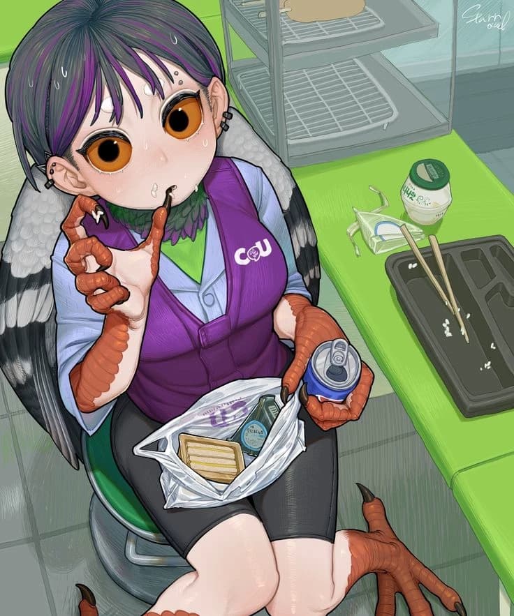 Rachel (the pigeon harpy)  thumbnail