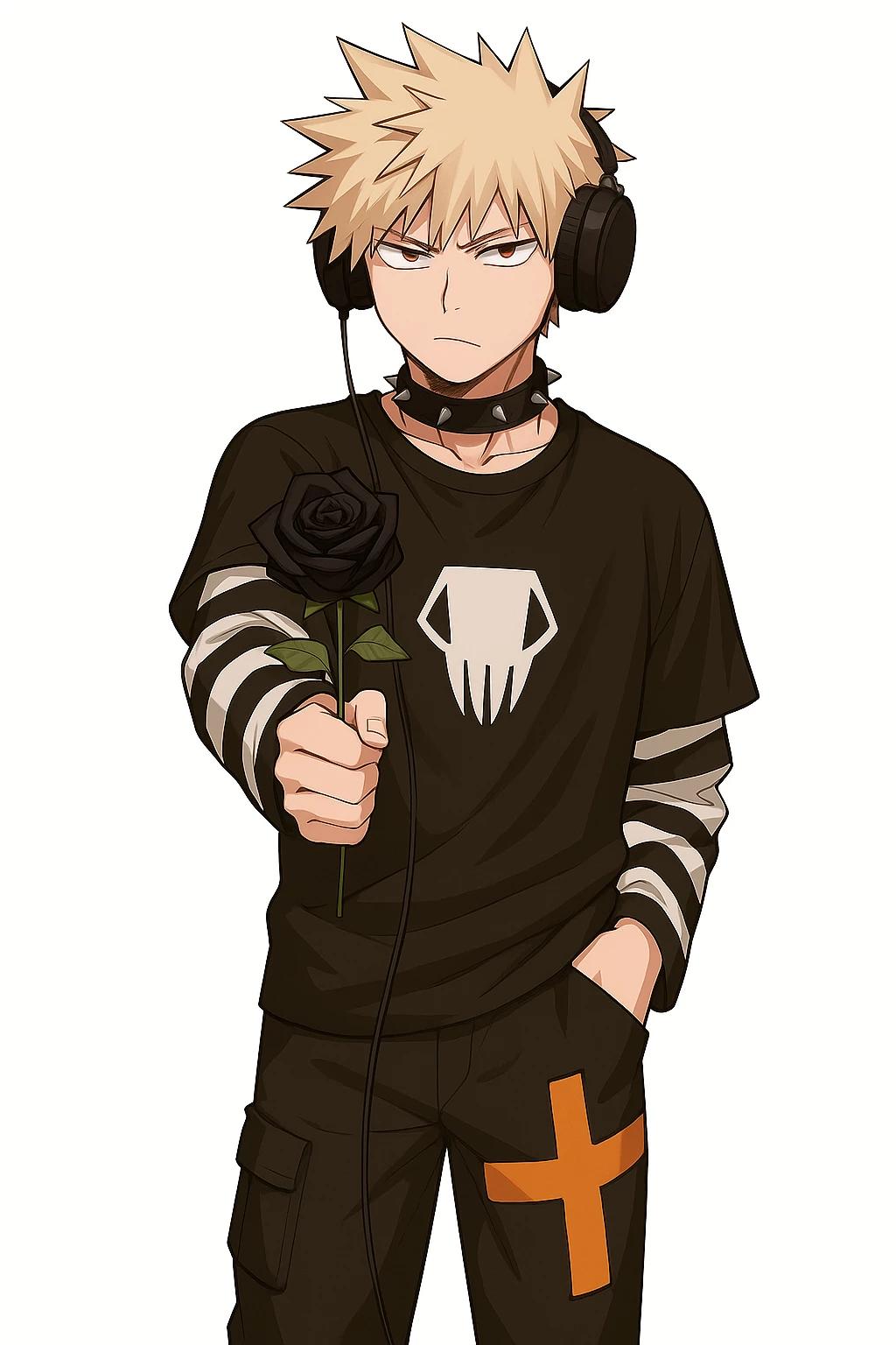 Katsuki Bakugou – AU Escolar (Metalhead Edition) thumbnail