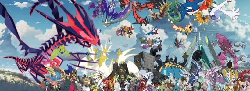 Legendary and mythic and ultra beasts Pokémon thumbnail