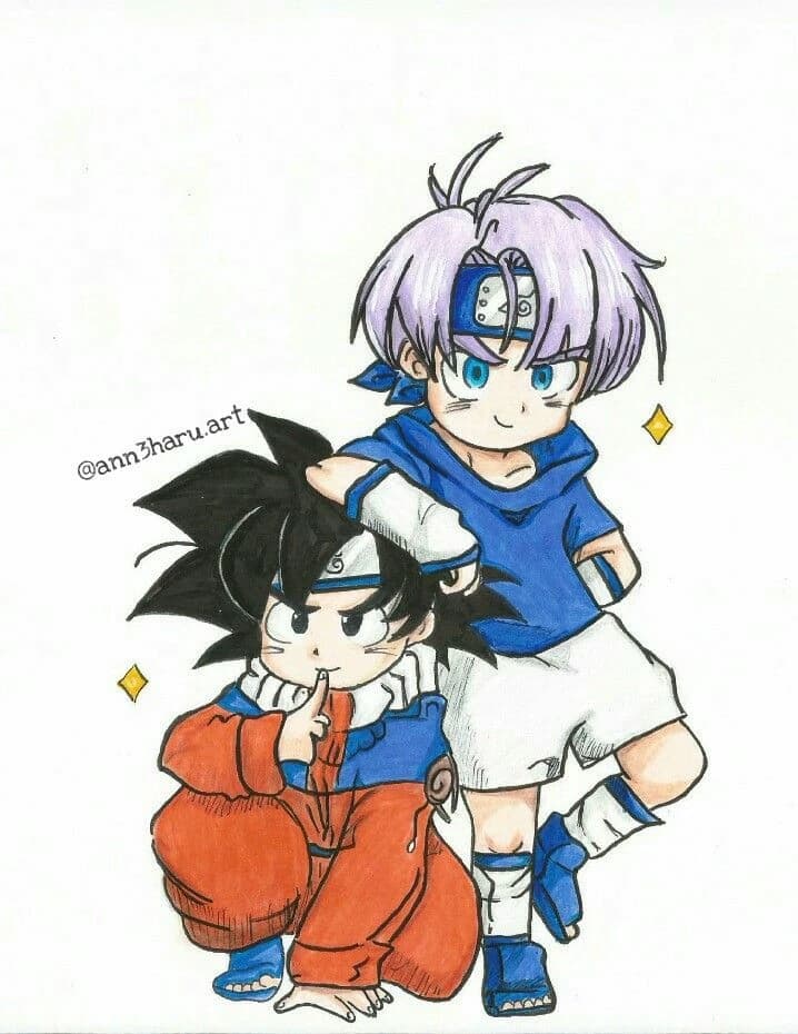 Trunks y boruto y Goten thumbnail
