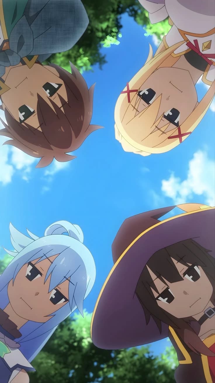 Megumin,darkness,kazuma seto,aqua thumbnail