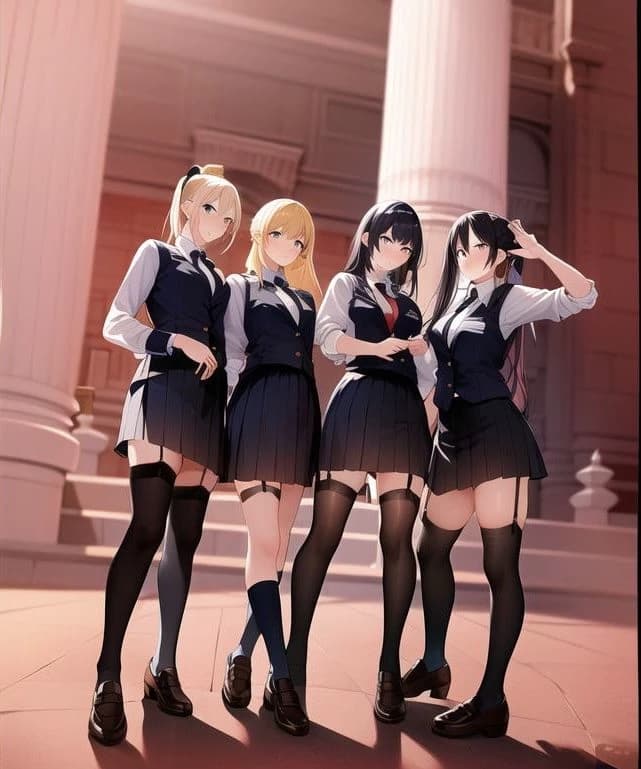 (Aurel, Veronica, Akari, Kaira) thumbnail