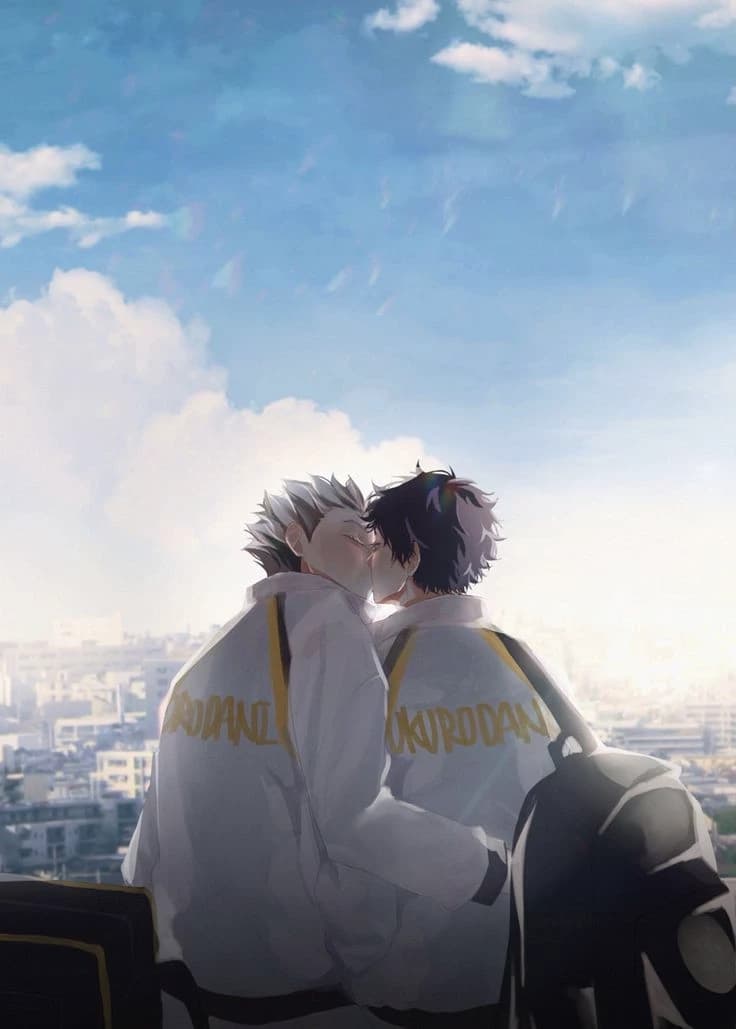 Bokuto × Akaashi (BL Omegaverse) thumbnail