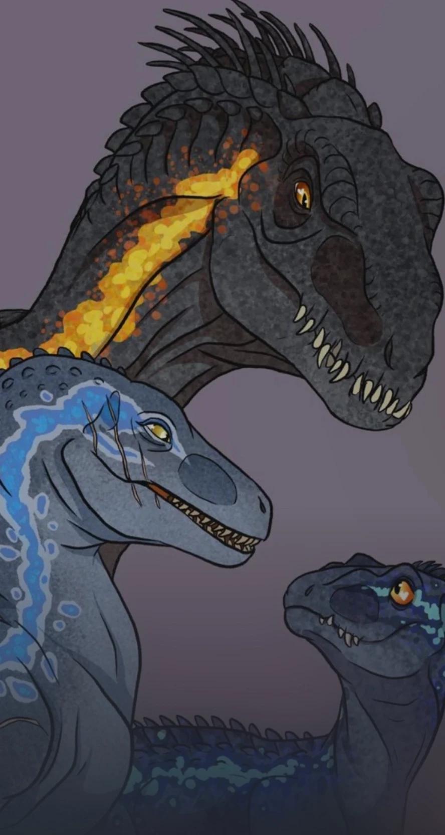 Blue X indoraptor thumbnail