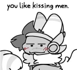 Protogen furry thumbnail