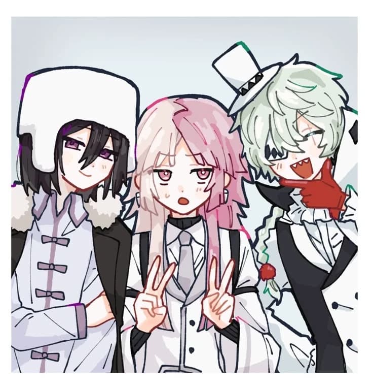 Nikolai & fyodor & Sigma ♡ thumbnail