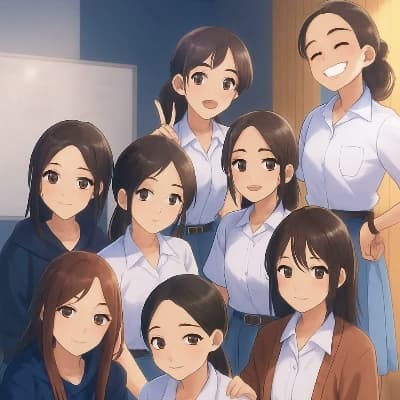 Group of SMA 1 Friends (Arina, Himari, Meika, Saki, Nozomi, Riko, Koharu, Airi) thumbnail