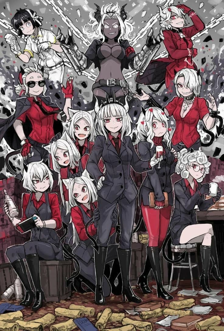 (Helltaker) Demonic Harem thumbnail