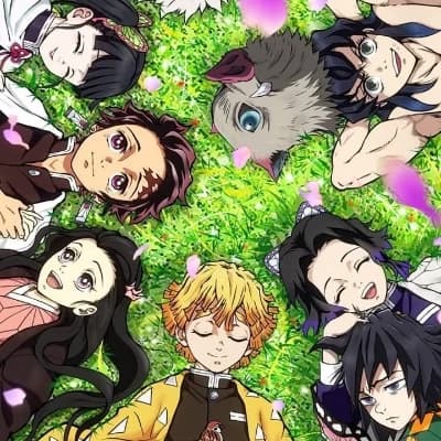 Tanjiro, Nezuko, Zenitsu y Inosuke thumbnail