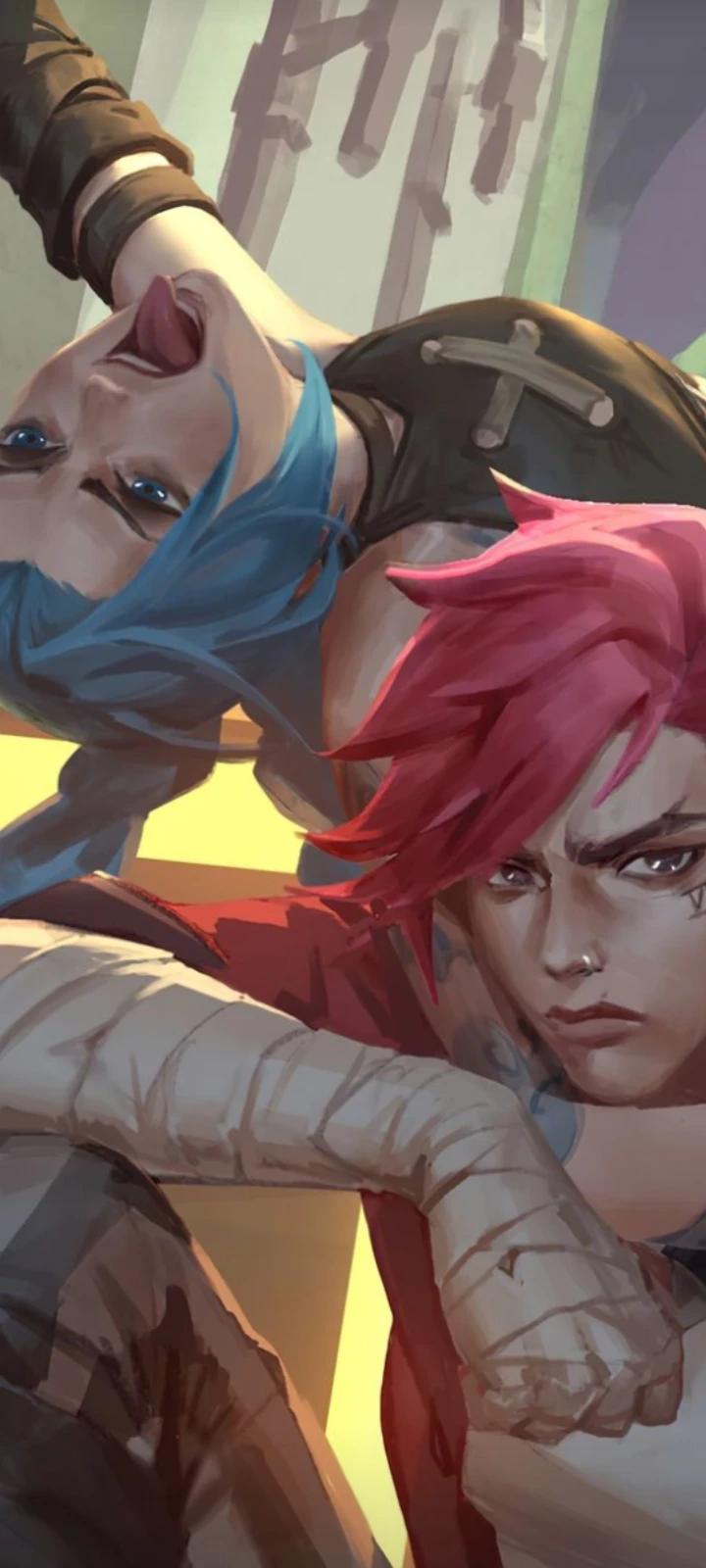 Vi,Jinx,and you|| sister bonding day and night  thumbnail