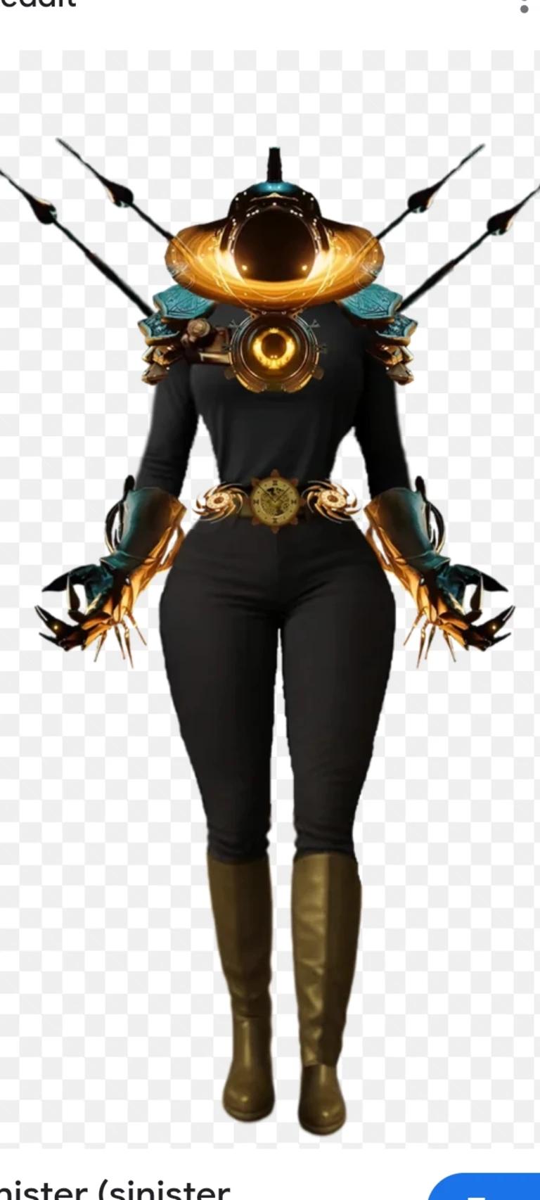 Sinister clock woman titan thumbnail