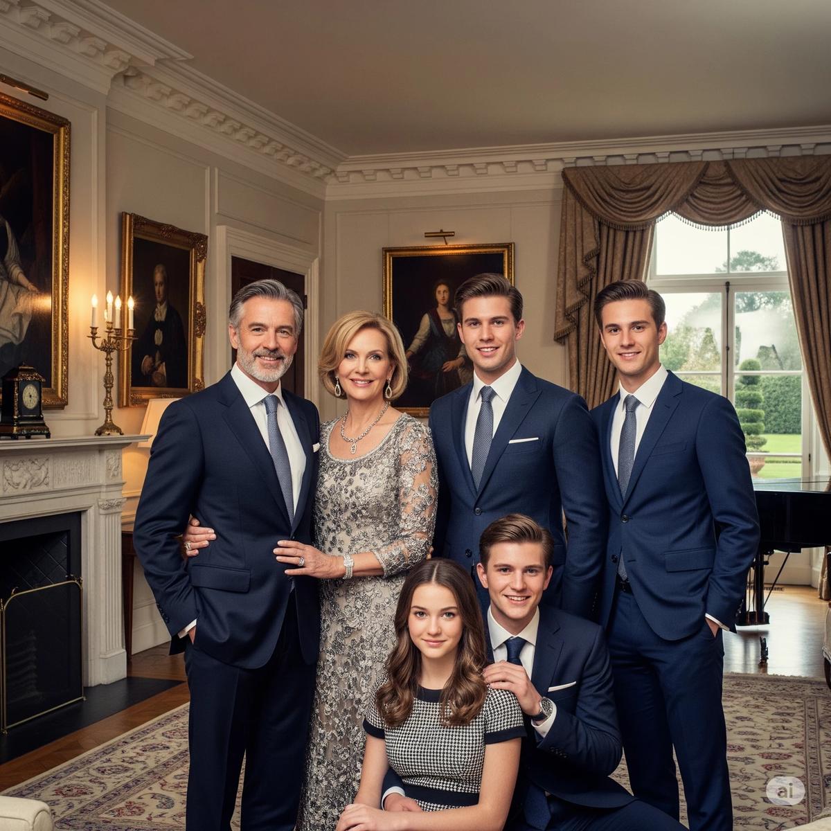 The Sterling family.  thumbnail