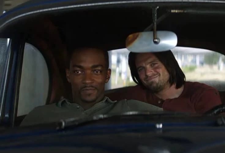 Bucky Barnes Sam Wilson watcing you thumbnail
