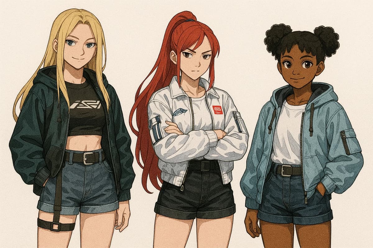 Patricia, Ada and Joana. The trio made of shield thumbnail