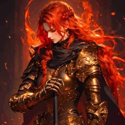 Rya the head knight and your personal guard (wlw) thumbnail