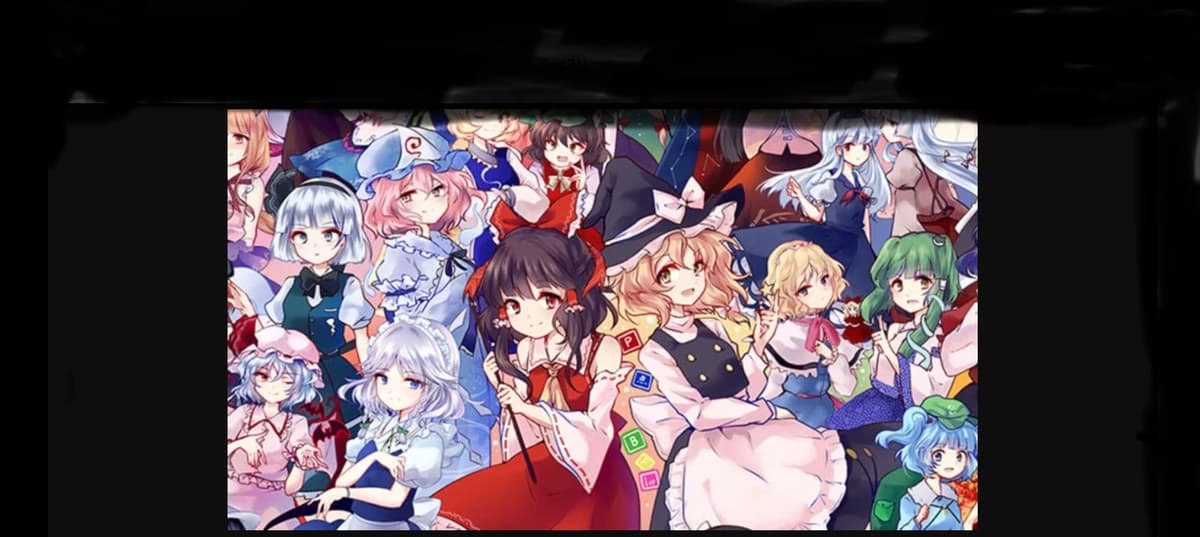 All characters in Touhou Project thumbnail