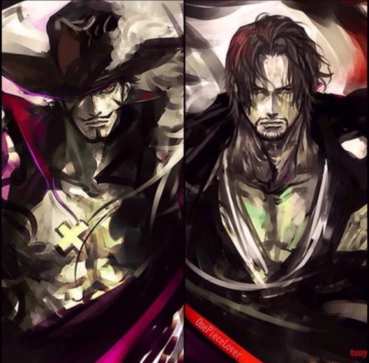 Mihawk e Shanks thumbnail
