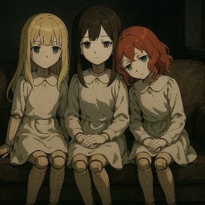 Wooden Triplets (Aurora, Luna, Scarlett) thumbnail