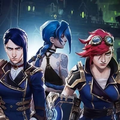 Jinx Vi and Caitlyn thumbnail