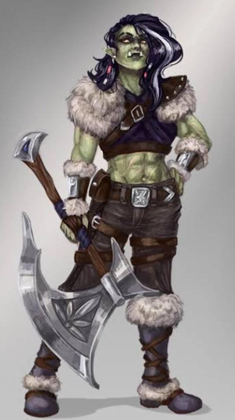 Lioness the leader of the Orcs thumbnail