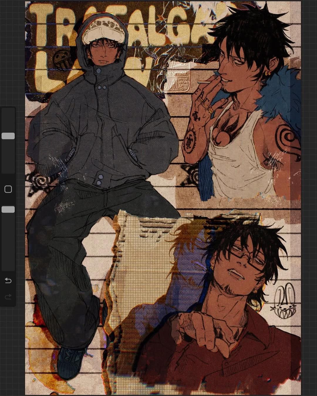 Trafalgar Law Modern AU thumbnail