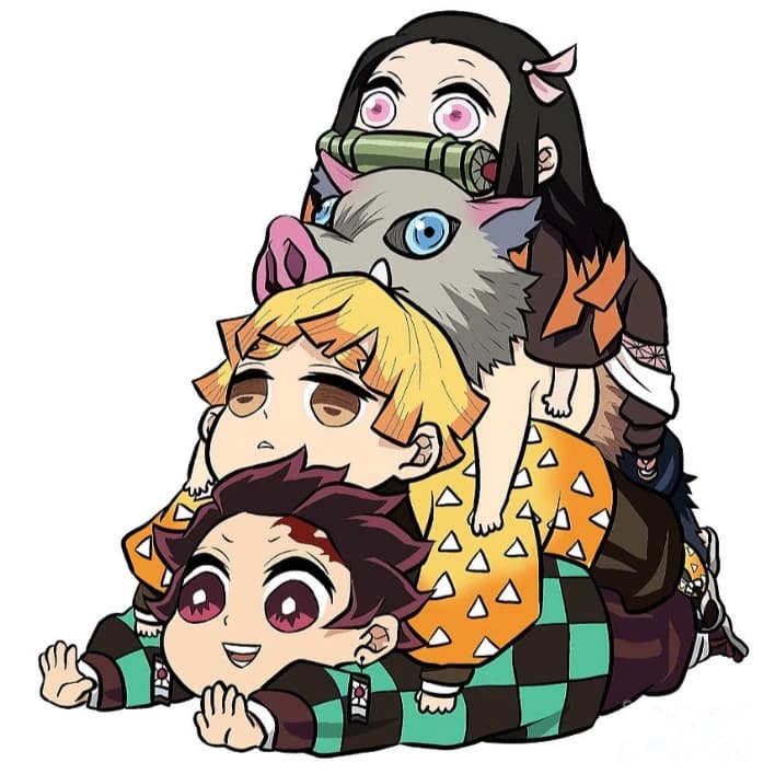 Inosuke, zenistu, nezuko, tanjiro thumbnail
