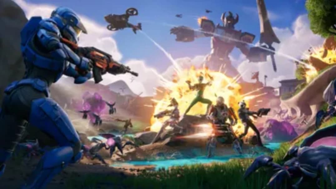 Shock 'N Awesome. Chapter 6 season 4 Fortnite. thumbnail