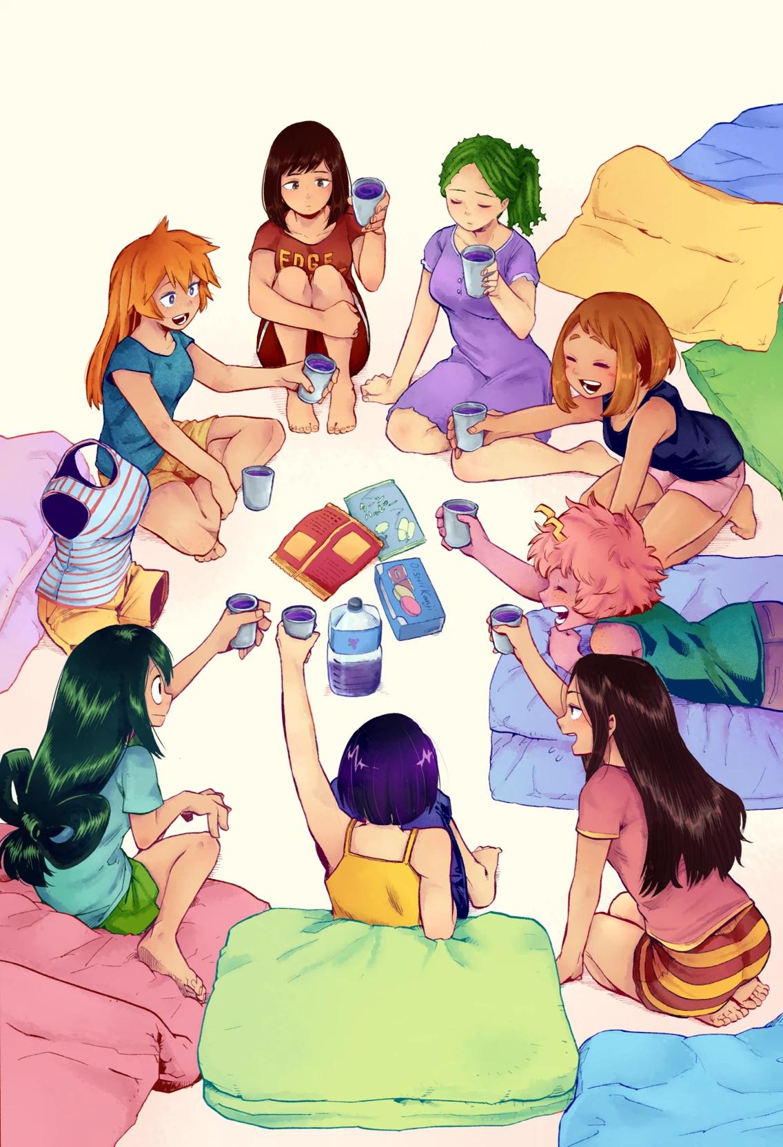 Mha Sleep over. thumbnail