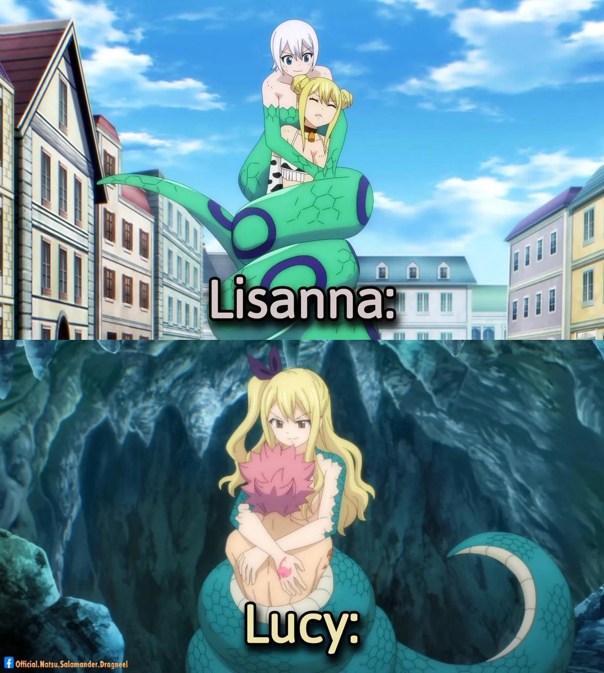 Snake yokais 🐍 (Lucy and lisanna 🐍 🐍) thumbnail
