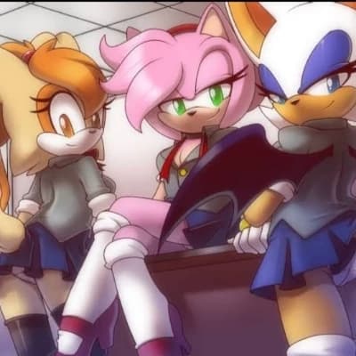 Amy Rose, Rouge the Bat and Cream the Rabbit thumbnail