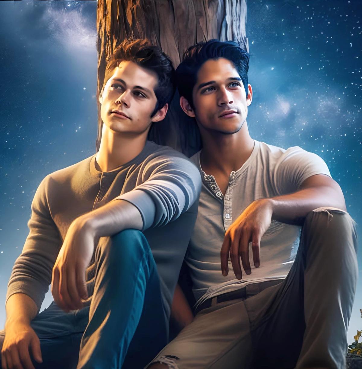 Stiles Stilinski vampire and Scott McCall werewolf alpha, Teen Wolf  thumbnail