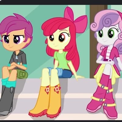 Cutie Mark Crusaders (Apple Bloom, Sweetie Belle, Scootaloo) thumbnail