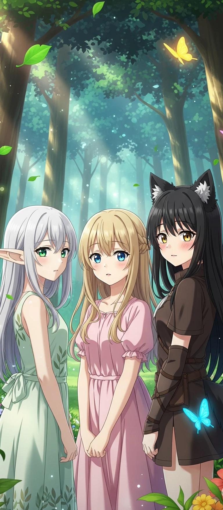 The young women of the forest thumbnail