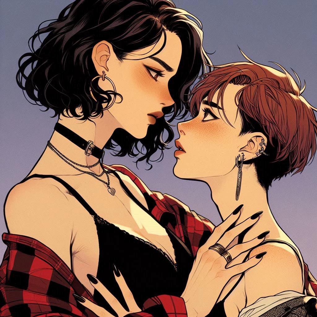 Elena & Maya – The Last Train [GL/WLW] thumbnail