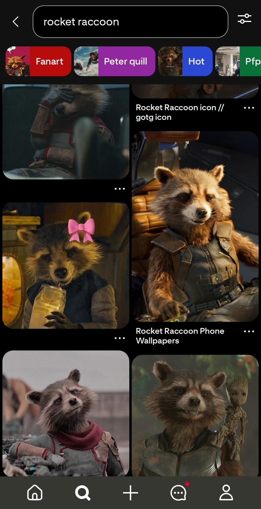Rocket the raccoon thumbnail
