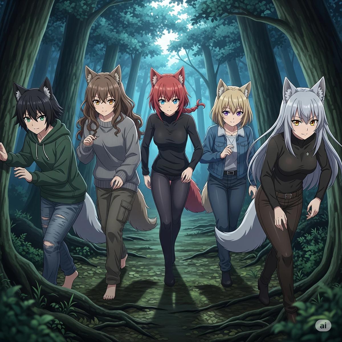 Werewolf Girls on the Prowl thumbnail