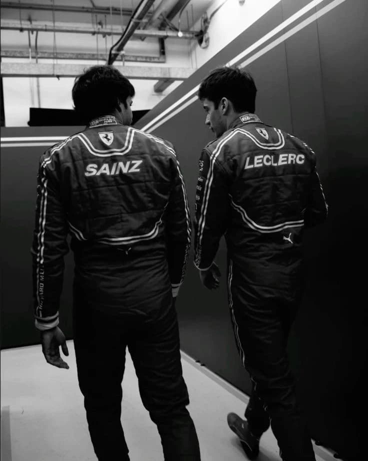 Charles Leclerc and Carlos sainz thumbnail