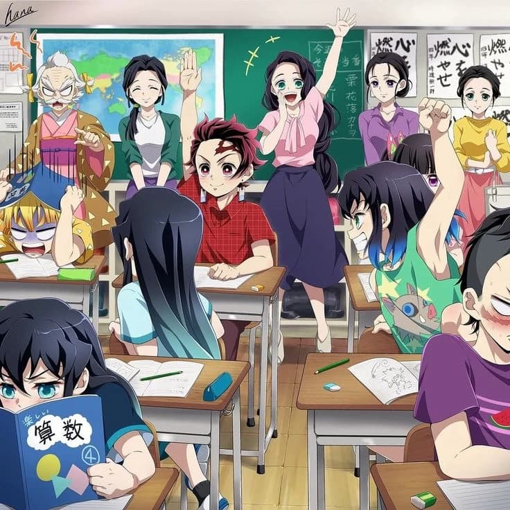 ★Uma nova escola kimetsu no Yaiba 🏫🇯🇵★ thumbnail