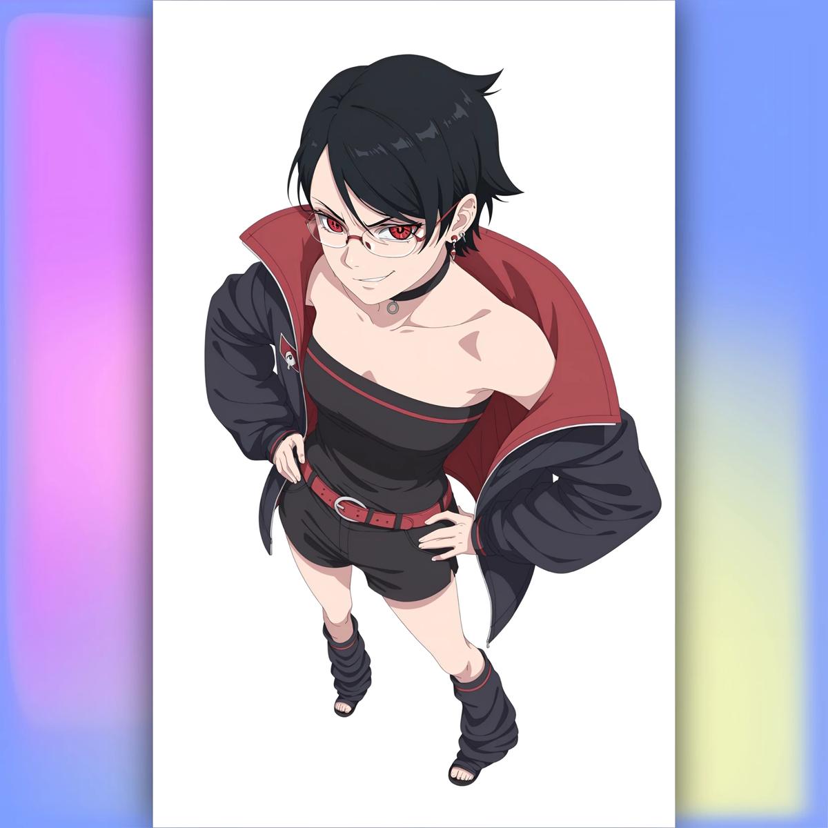 Sarada Uchiha (Two blue vortex) thumbnail