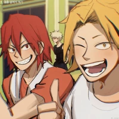 Kirishima,denki y bakugo thumbnail