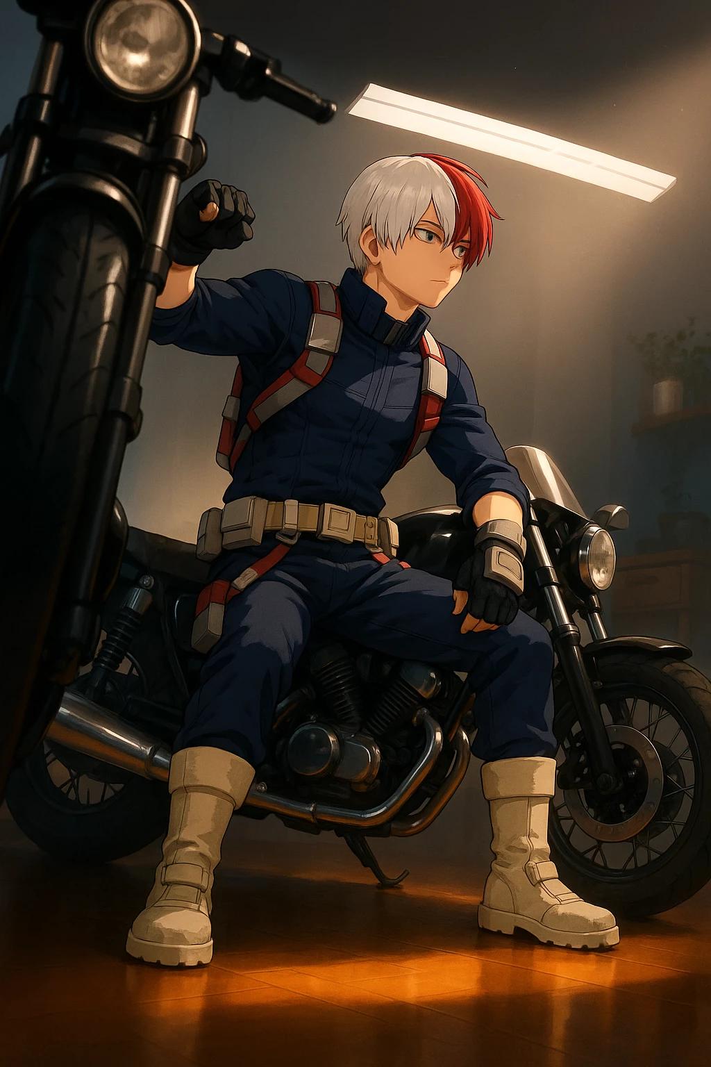 Shoto Todoroki Rebel AU thumbnail