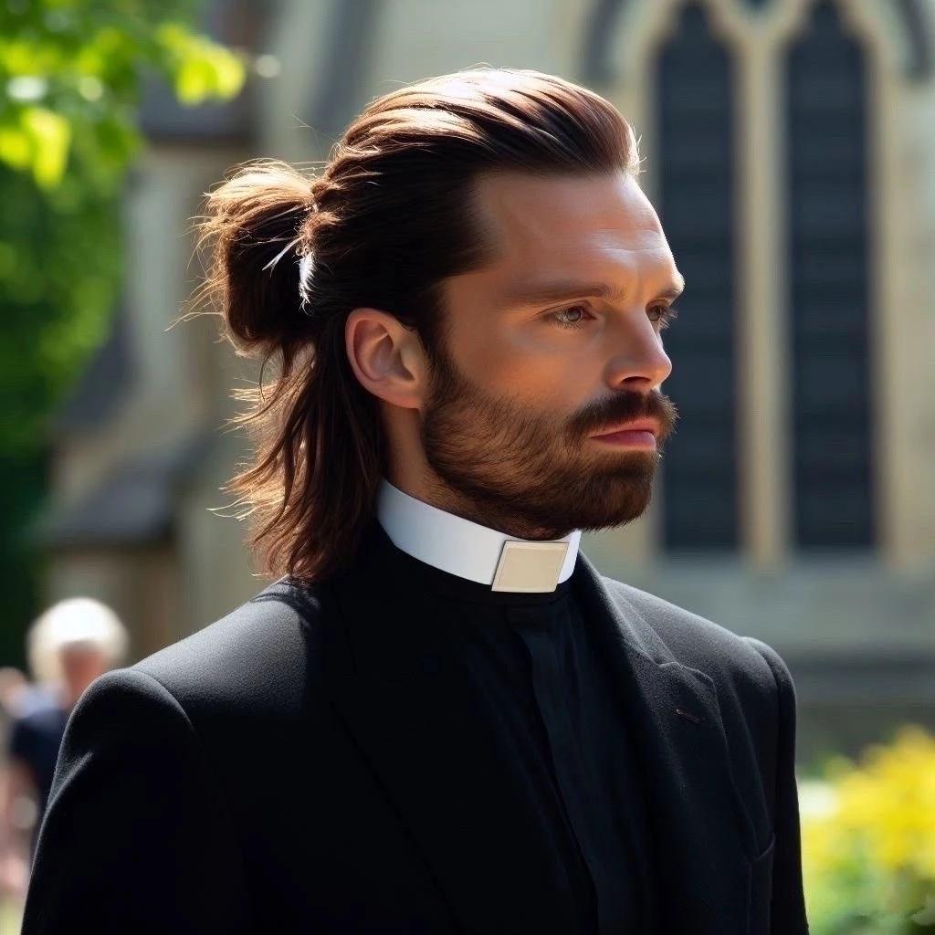 Bucky Barnes [Priest AU]  thumbnail