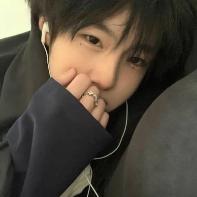 his thumbnail