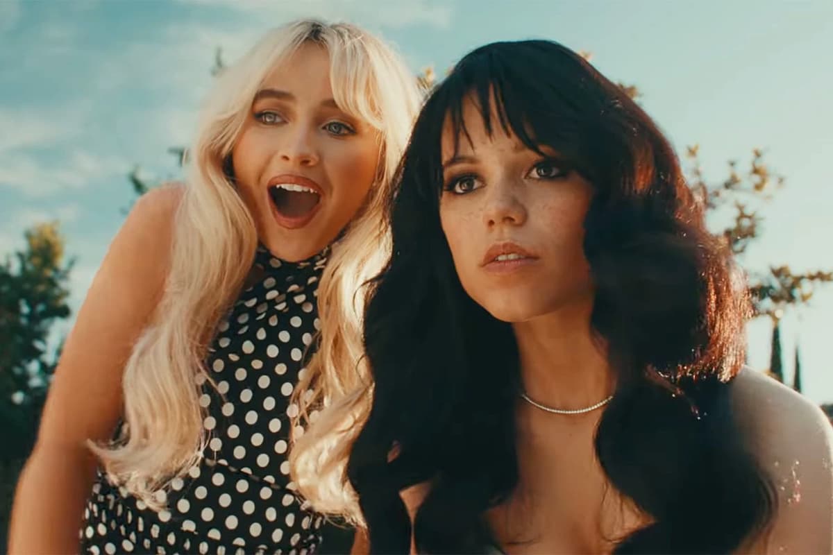 Sabrina Carpenter and Jenna Ortega thumbnail