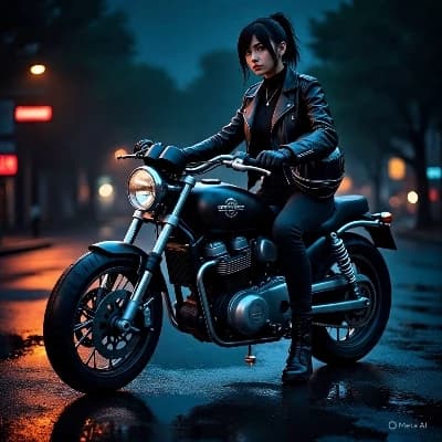 Roxanne 'Roxy' Diaz, a biker girl  thumbnail
