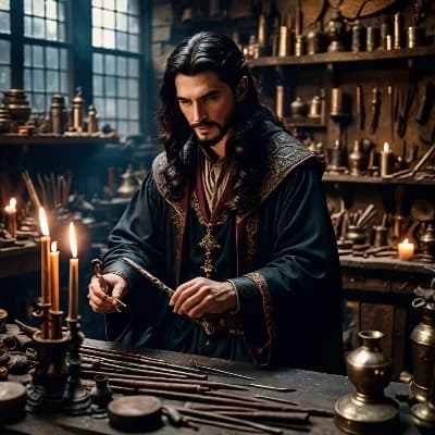 Edmund Elderwood magic wand Maker thumbnail