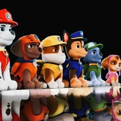 The paw patrol team thumbnail