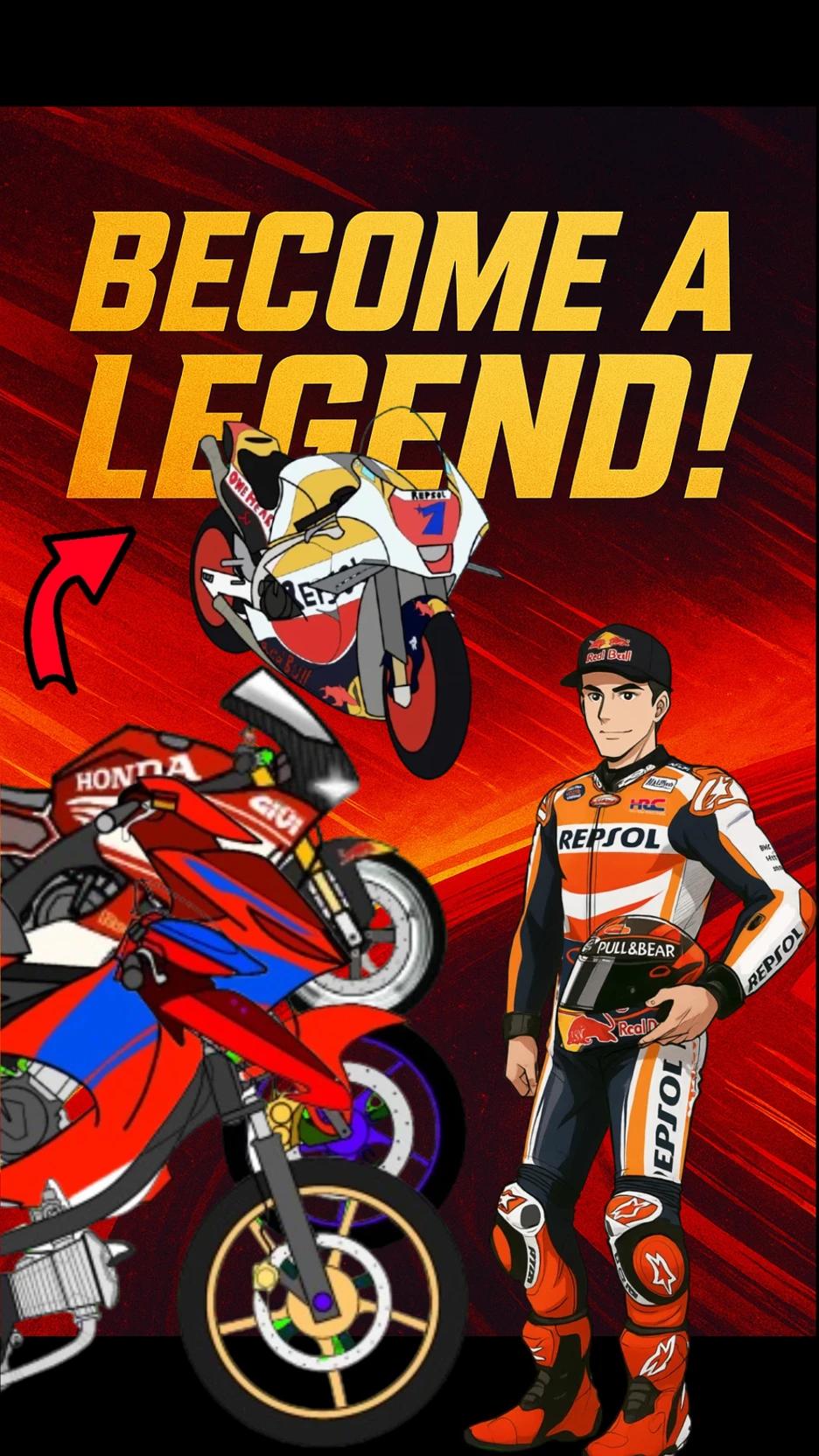 🏁RACING LEGEND : A Motorcycle Racer Roleplay  thumbnail