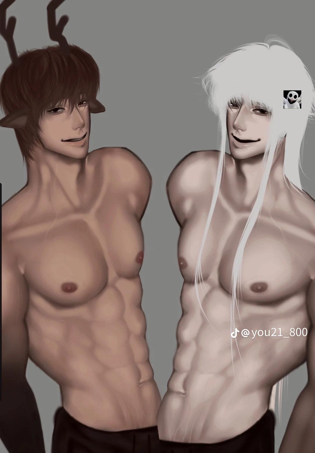 Human Deer and Buho 99 nights ... thumbnail